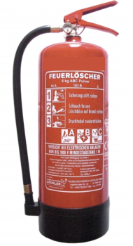 Pulverfeuerlöscher, ABC Dauerdruck Feuerlöscher Göckler ASR A2.2 Löschmitteleinheiten LE
